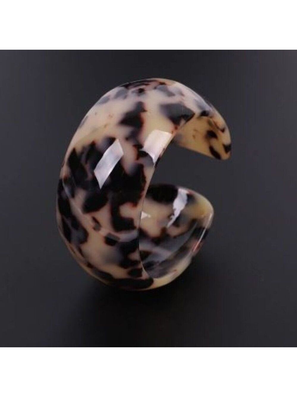 Resin Cuff Bracelet